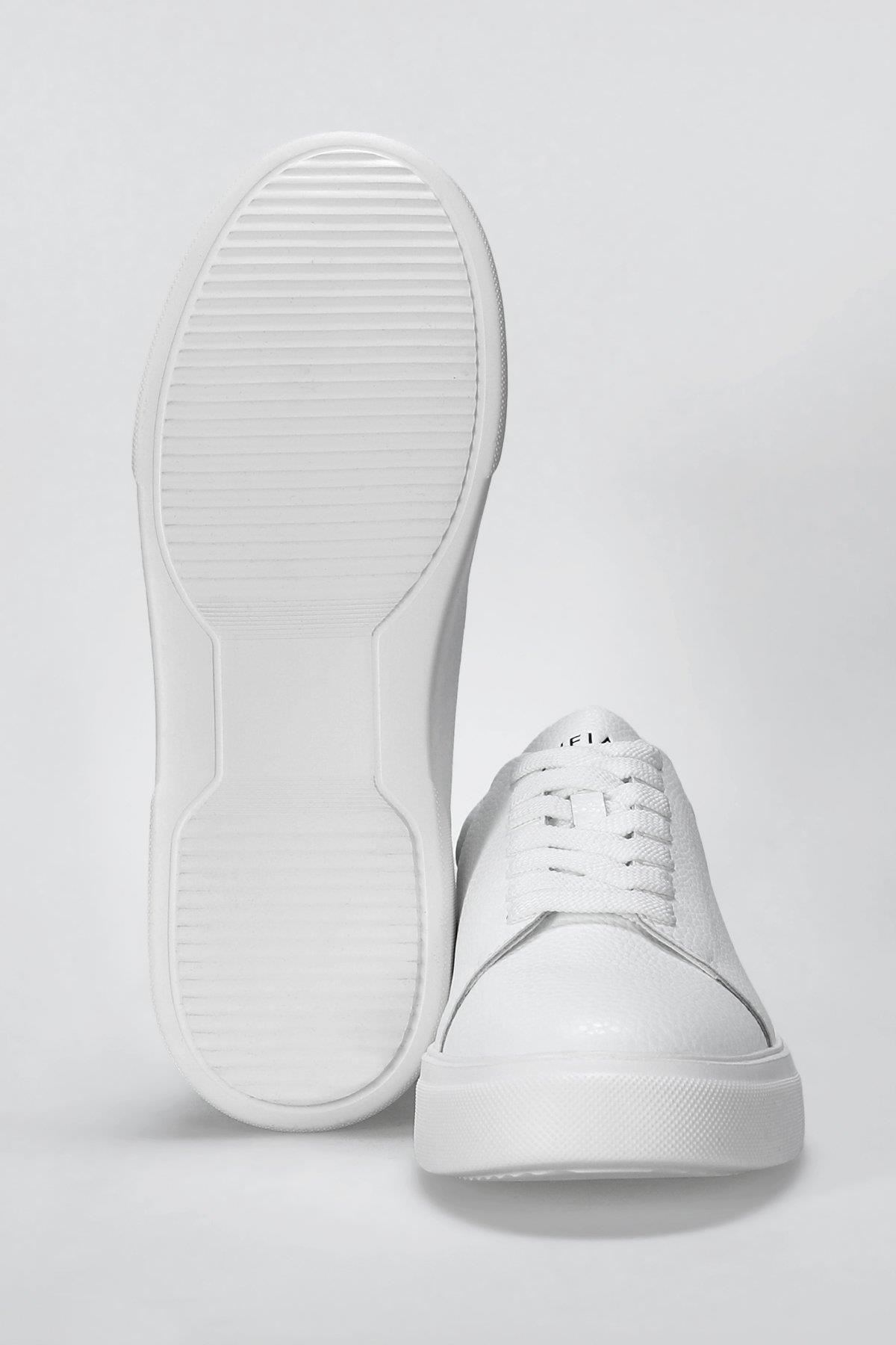 Lufian Tommy Erkek Sneaker Ayakkabı Beyaz