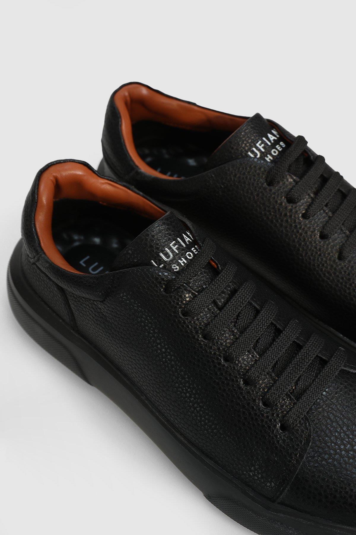 Lufian Tommy Erkek Sneaker Ayakkabı Siyah 