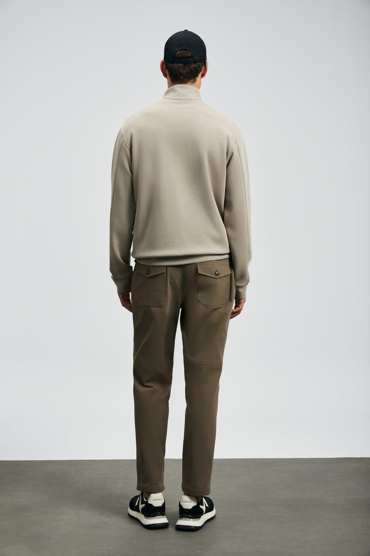 Lufian Wonder Erkek Sweatshirt Bej