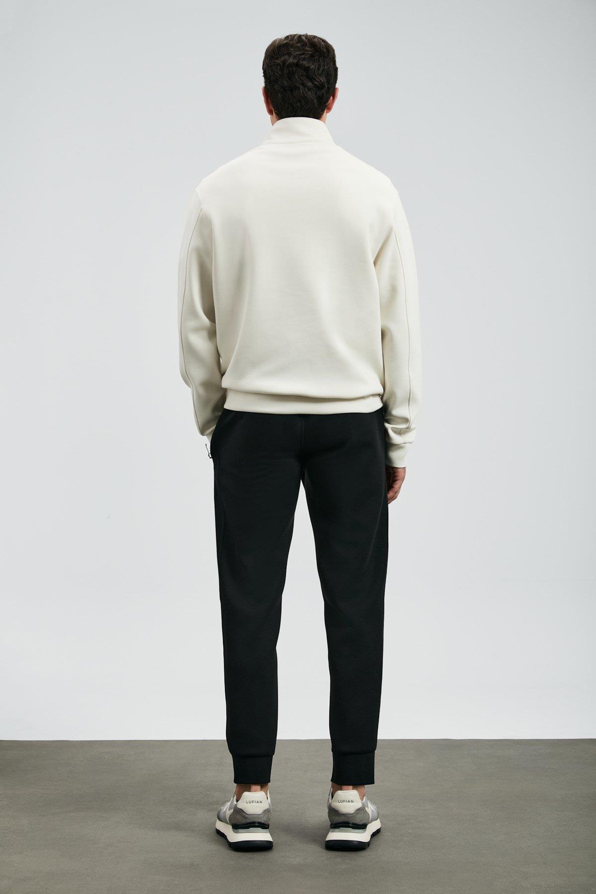 Lufian Wonder Erkek Sweatshirt Ekru