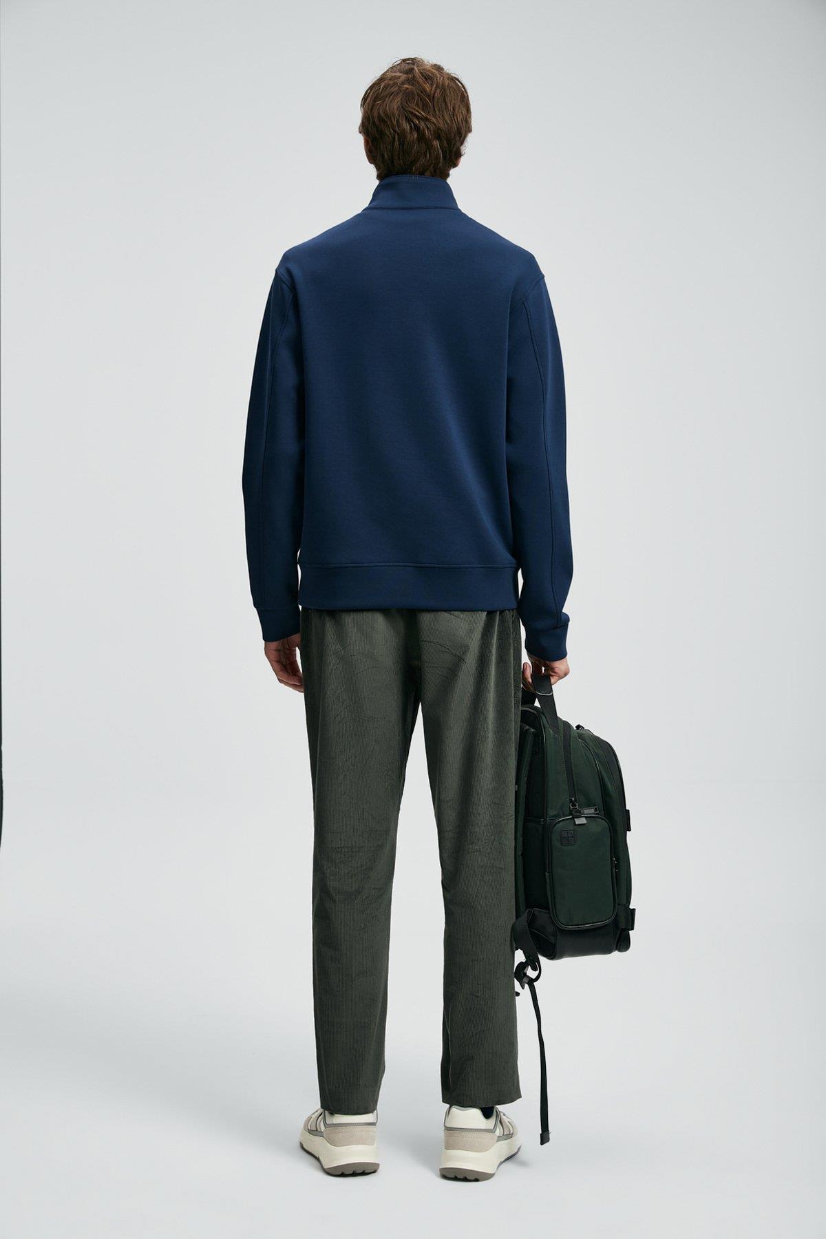 Lufian Wonder Erkek Sweatshirt Lacivert