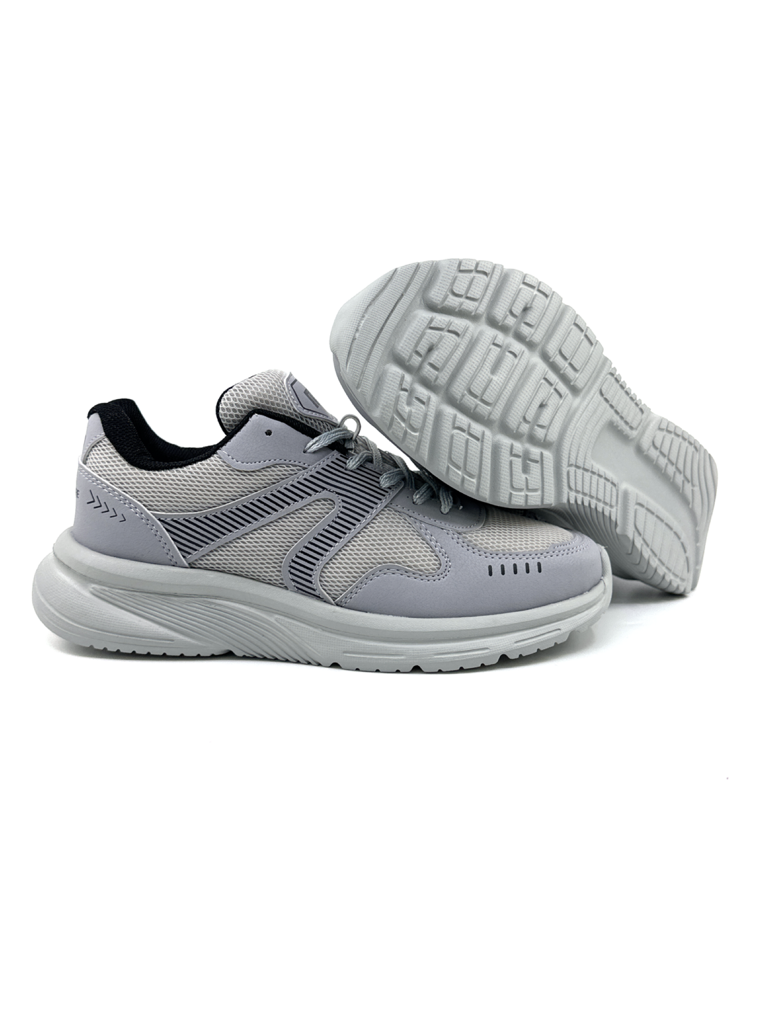 M.P 1569 Ful Ortopedik Gri Unisex Yazlık Koşu ve Yürüyüş Ayakkabısı