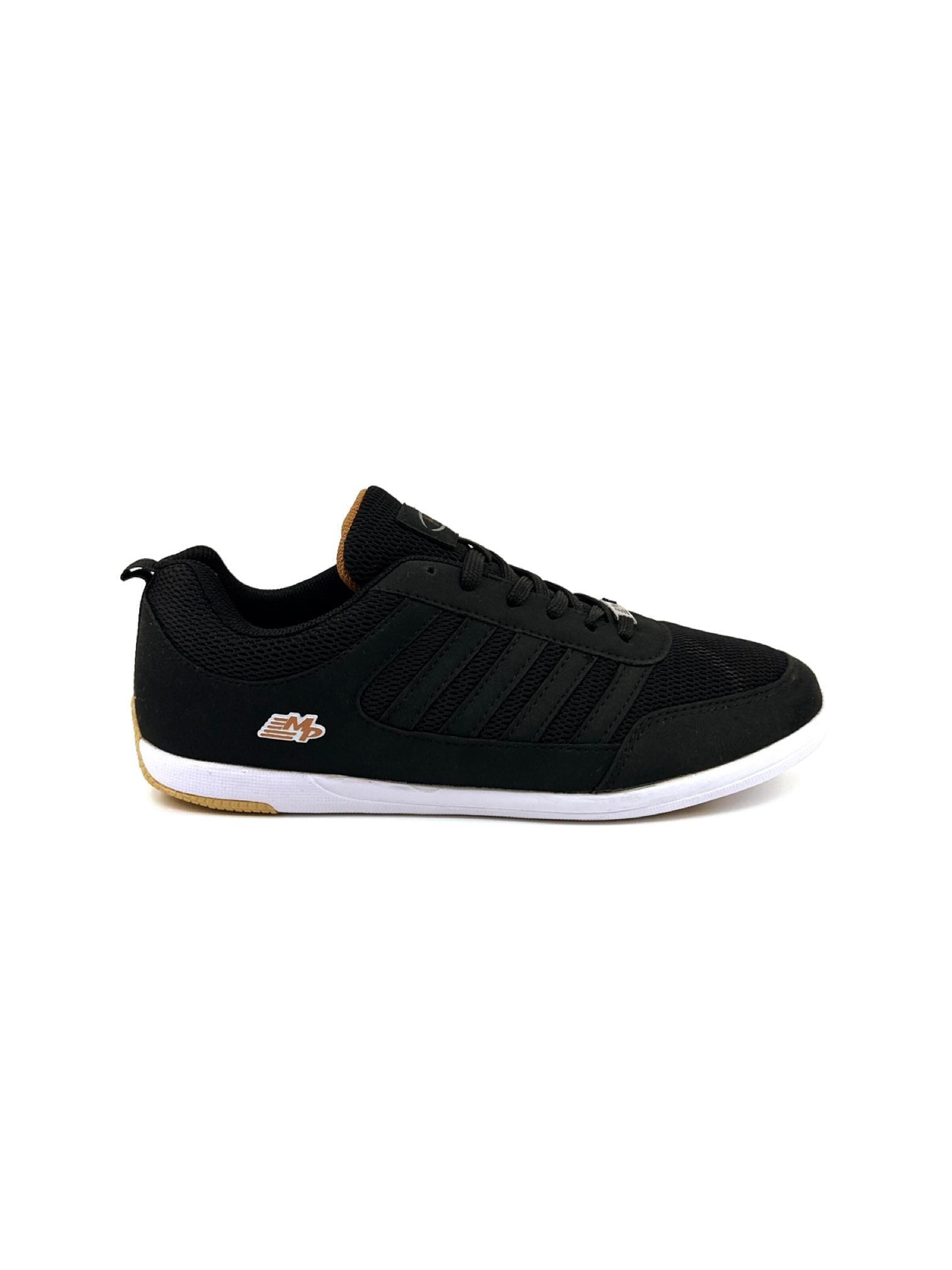 M.P 7320 Siyah Beyaz Ortopedik Erkek Günlük Sneaker Ayakkabı