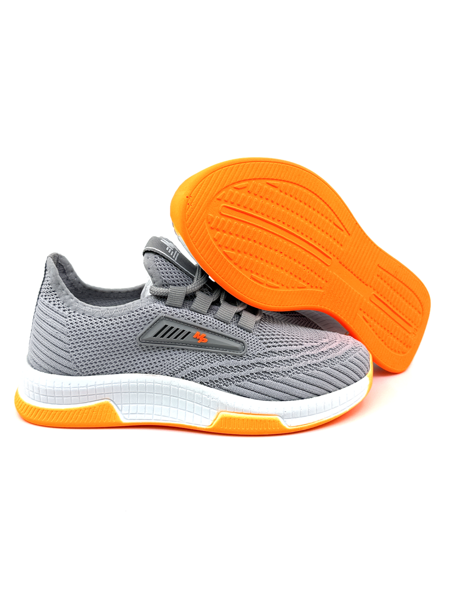 M.P 1502 AQUA Ortopedik Gri Oranj  Hafif Taban Yazlık Unisex Spor Ayakkabı