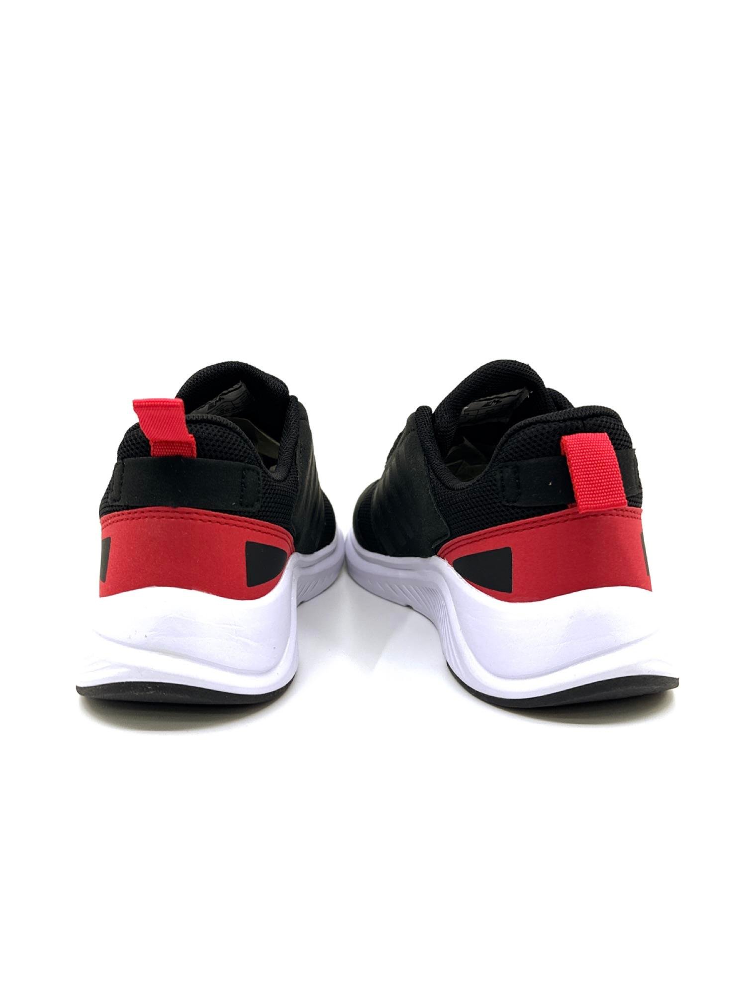 M.P 1046 Tam Ortopedik Hafif Taban Siyah Kırmızı Erkek Spor Ayakkabı Yazlık Hafif Taban 