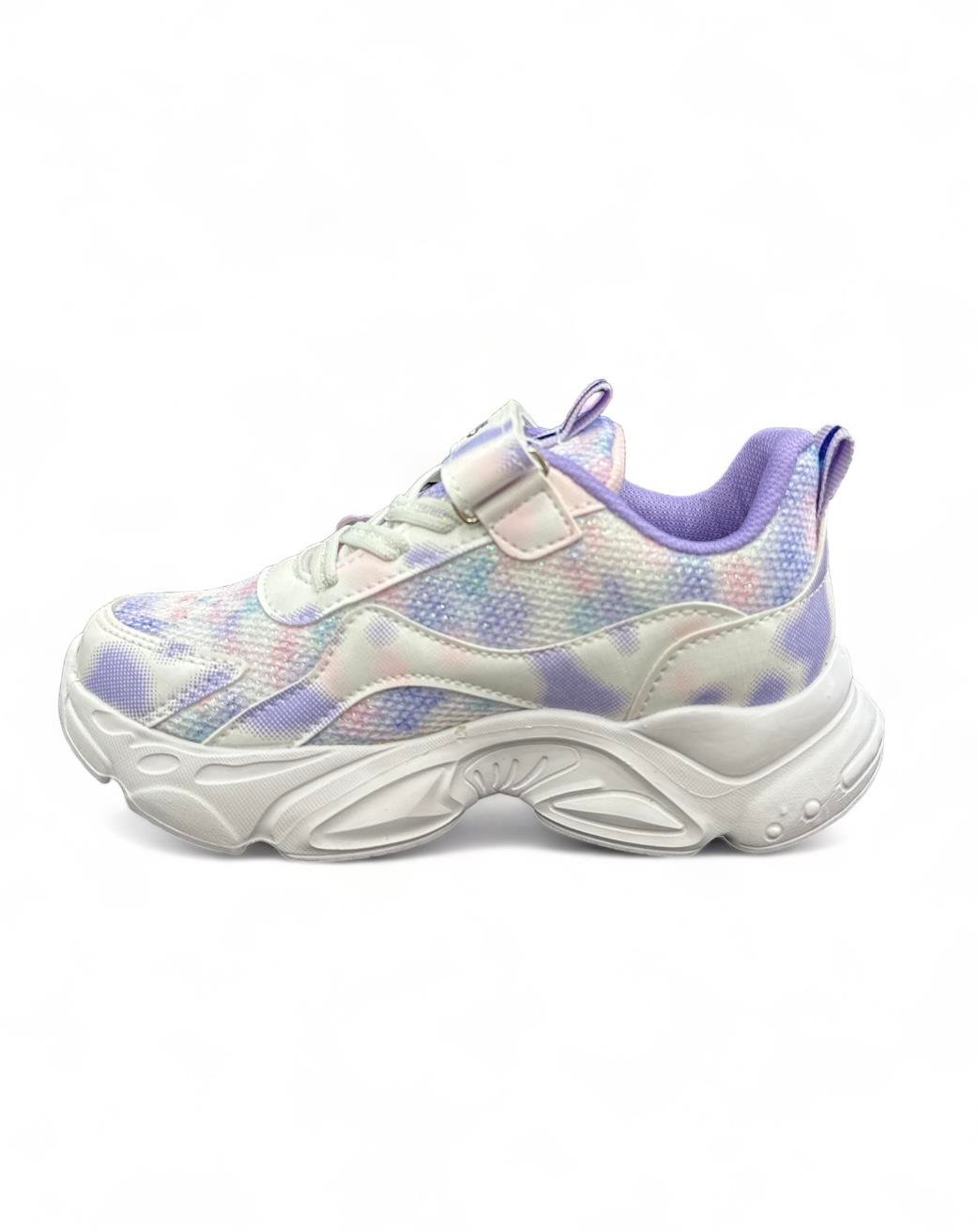 M.P ONE 3216 Beyaz Mor Ortopedik Kız Çocuk Ayakkabısı