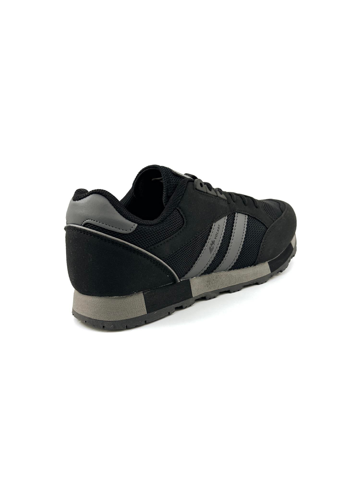 M.P 1548 Ortopedik Siyah Erkek Günlük Koşu ve Yürüyüş Sneaker Ayakkabı