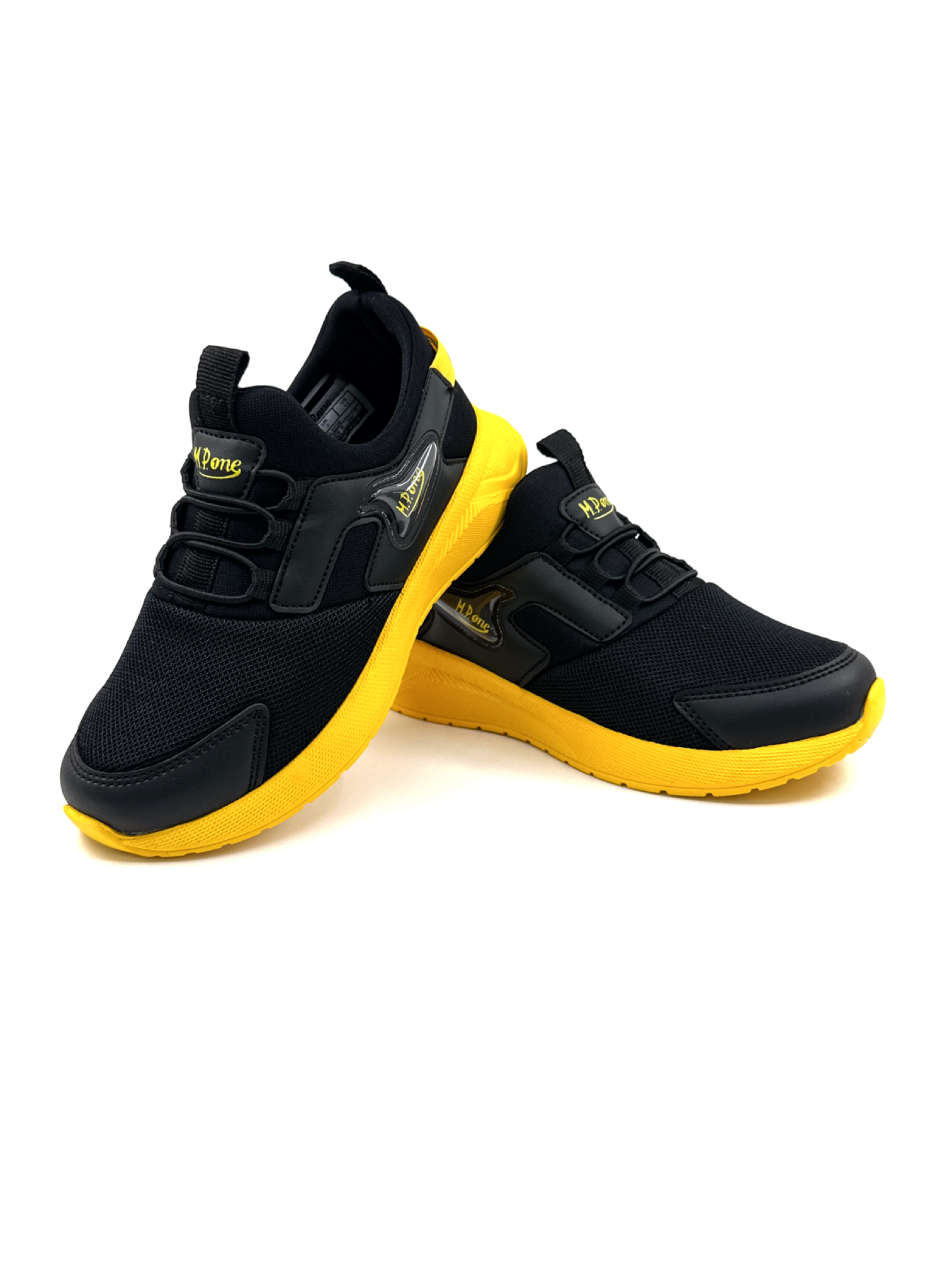 M.P ONE 3228 AQUA  Siyah Sarı Ortopedik Çocuk Spor Ayakkabı