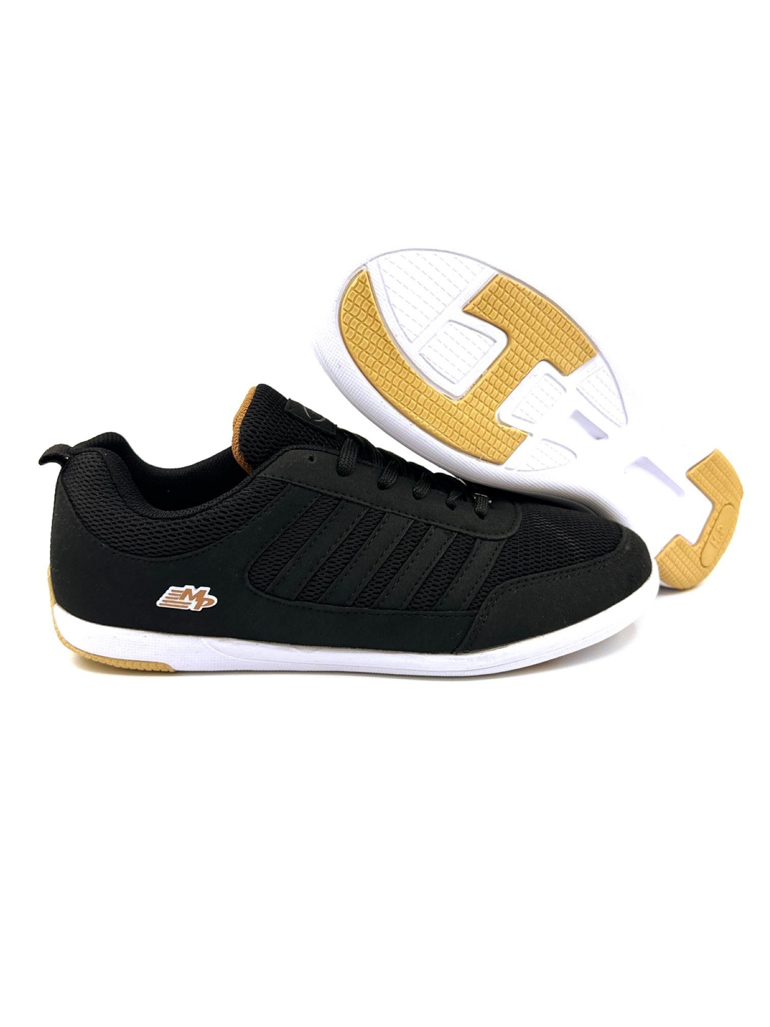 M.P 7320 Siyah Beyaz Ortopedik Erkek Günlük Sneaker Ayakkabı