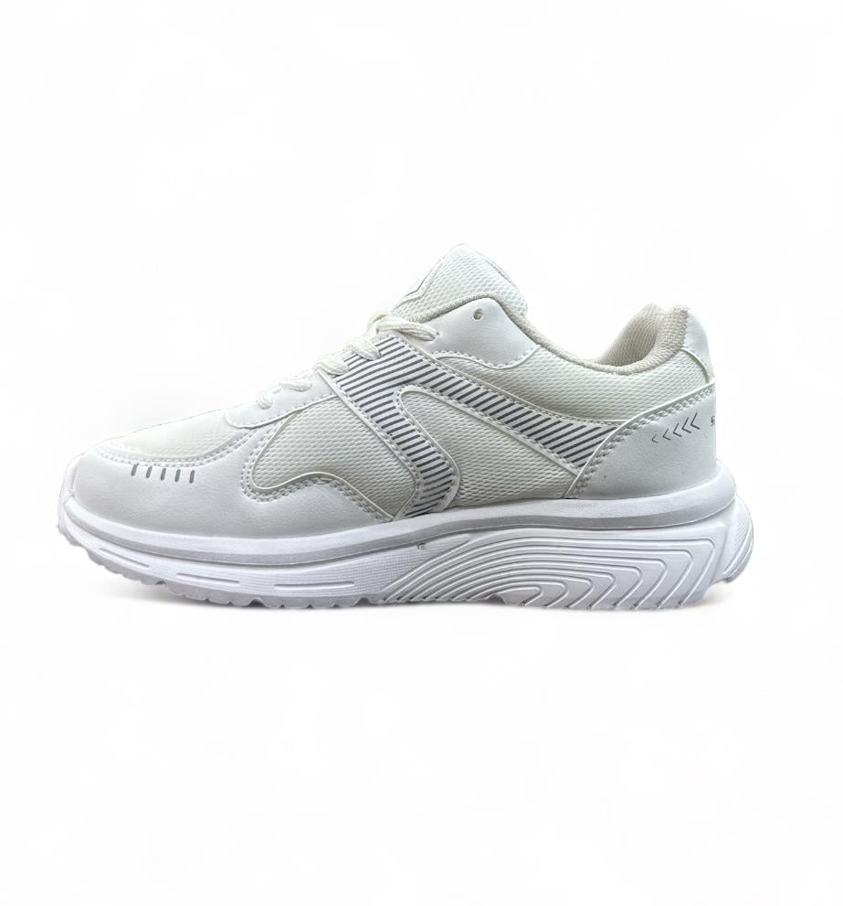 M.P 1569 Ful Ortopedik Beyaz Unisex Yazlık Koşu ve Yürüyüş Ayakkabısı