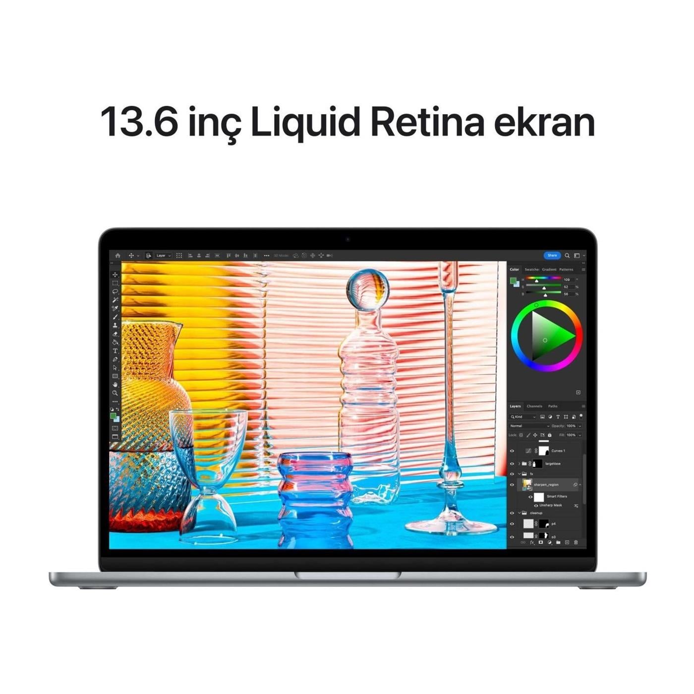 Apple MacBook Air M2 8 Çekirdek CPU 8 Çekirdek GPU 16GB 512GB Uzay