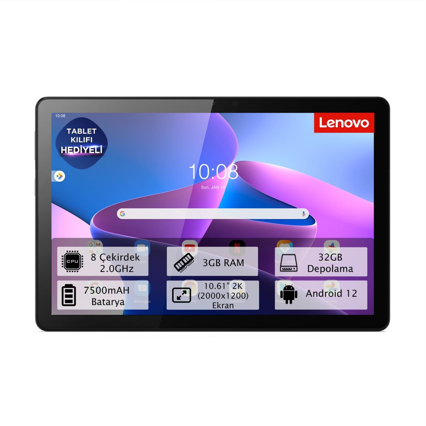 Lenovo Tab M10 Plus TB125FU 3GB 32GB 10.61