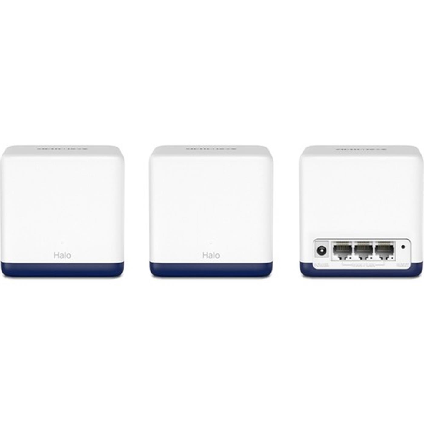 MercusysMercusys Halo H50G 3'lü Paket Çift Bantlı AC1900 Tüm Ev Mesh Wi-Fi Sistemi
