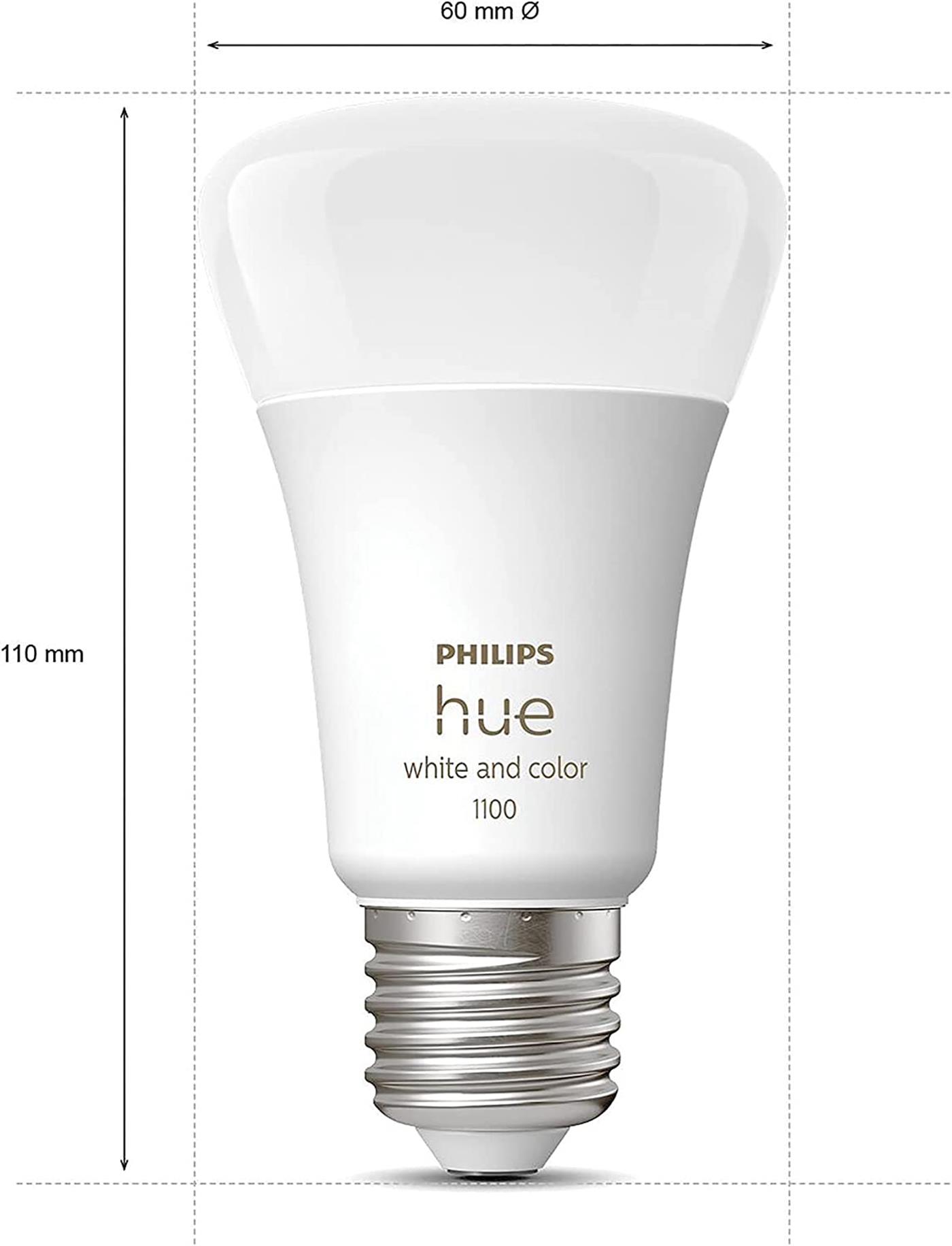 PhilipsPhilips Hue Akıllı Aydınlatma Başlangıç Seti 2 x E27 + Köprü ve Dimmer - Beyaz ve Renkli