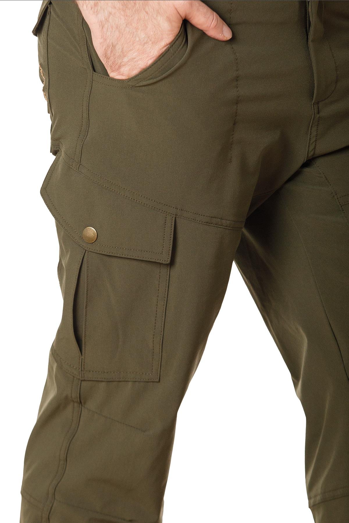 ALT GİYİM CAMPANDMAPTrekking Kargo Pantolon Haki (Model: Feather)