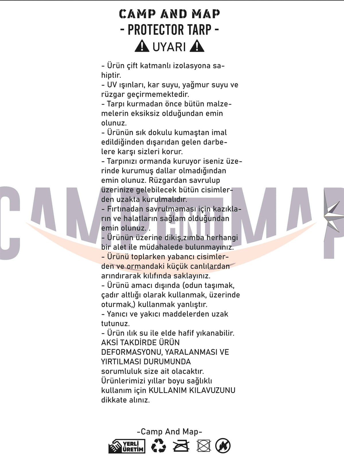Campandmap  4 Mevsim Protector Tarp