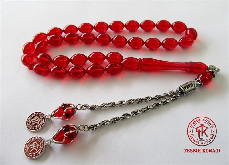 Ateş Kehribar Tesbih