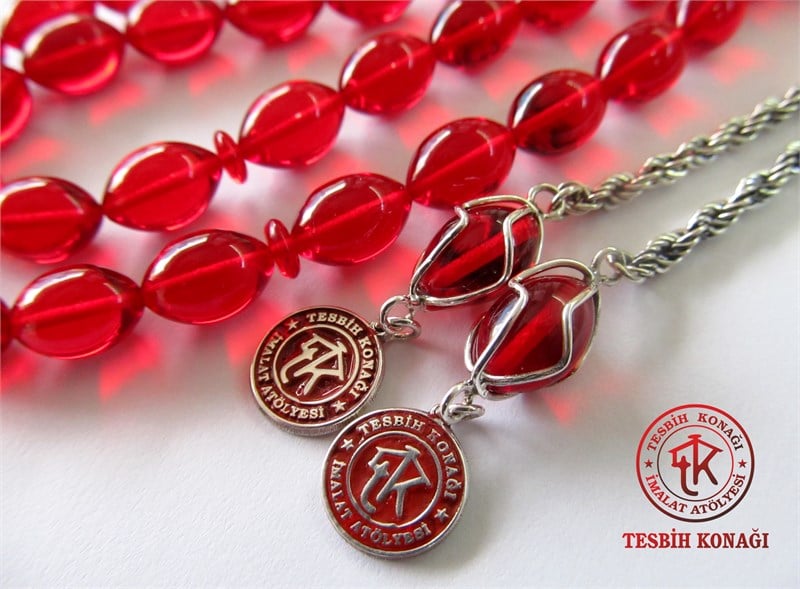 Ateş Kehribar Tesbih