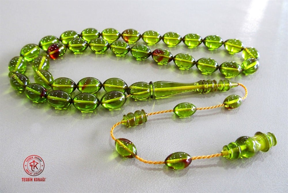 Ateş Kehribar Tesbih