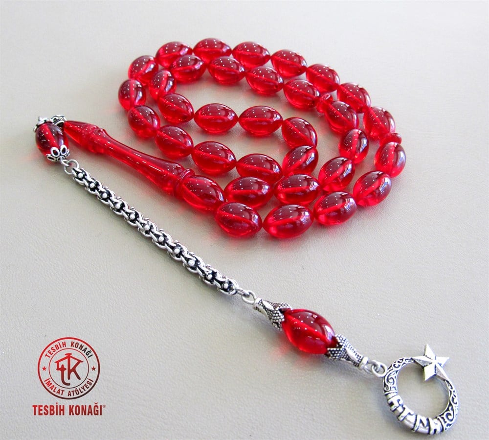 Ateş Kehribar Tesbih