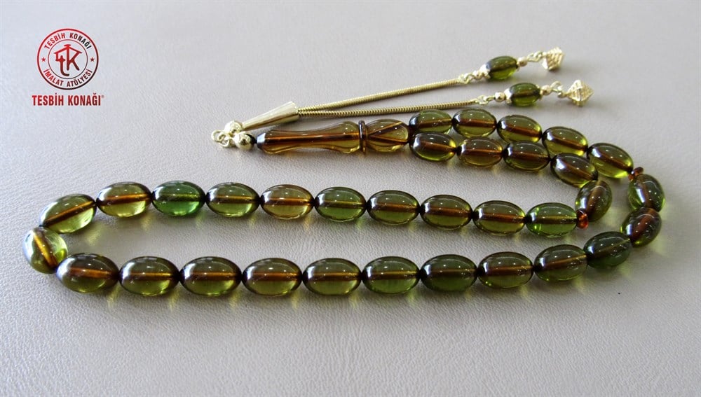 Ateş Kehribar Tesbih