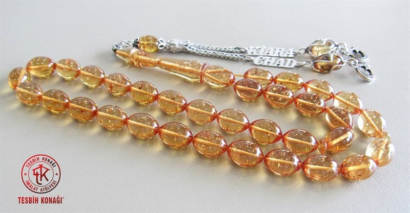 Ateş Kehribar Tesbih