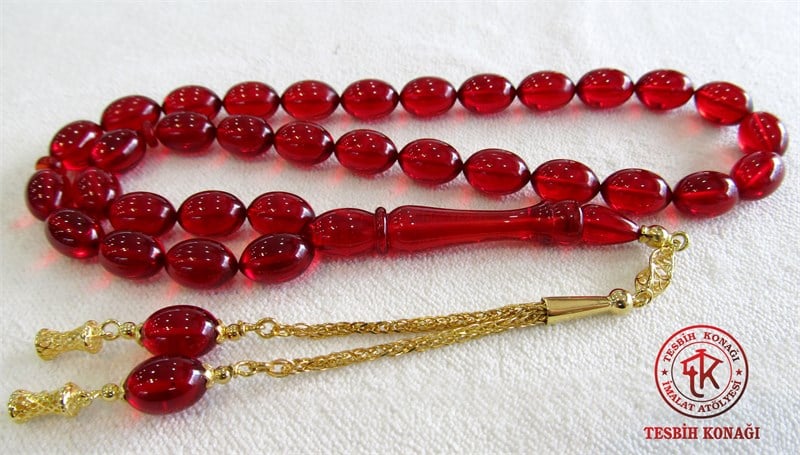 Ateş Kehribar Tesbih