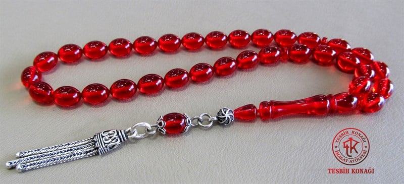 Ateş Kehribar Tesbih