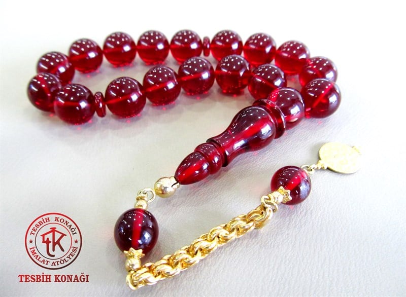 Ateş Kehribar Tesbih