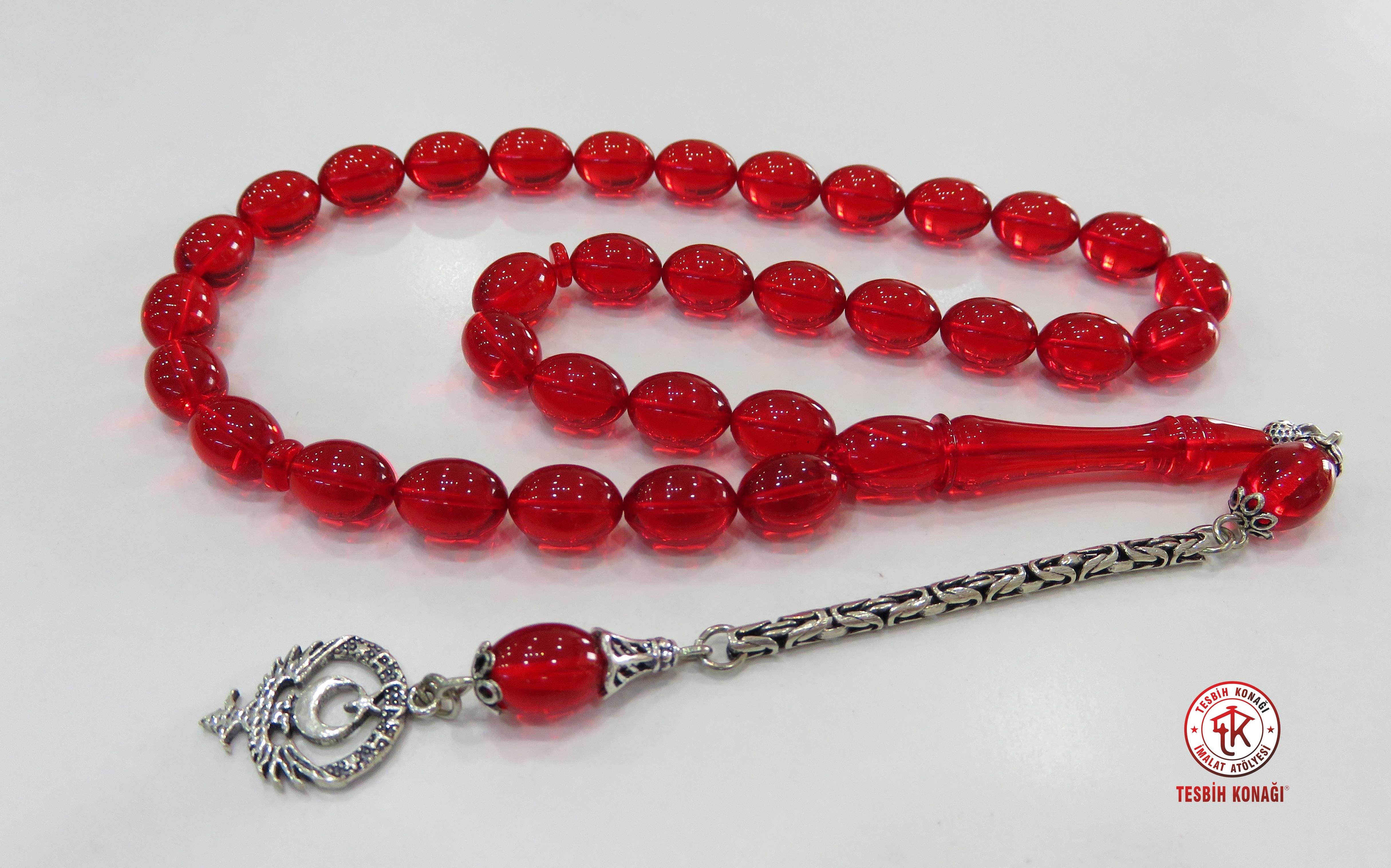 Ateş Kehribar Tesbih