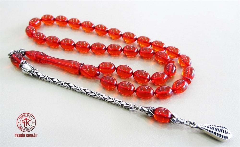 Ateş Kehribar Tesbih