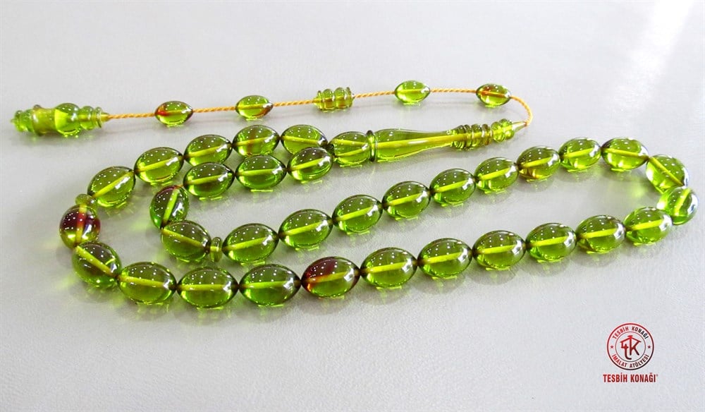 Ateş Kehribar Tesbih