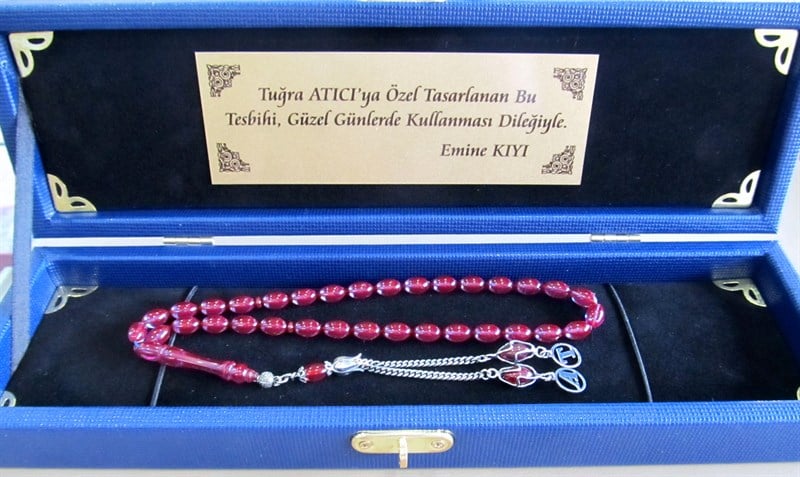 Ateş Kehribar Tesbih