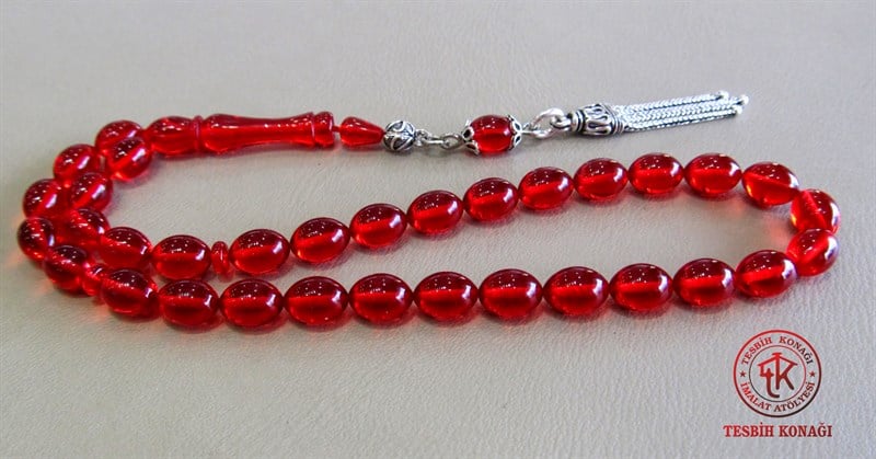 Ateş Kehribar Tesbih