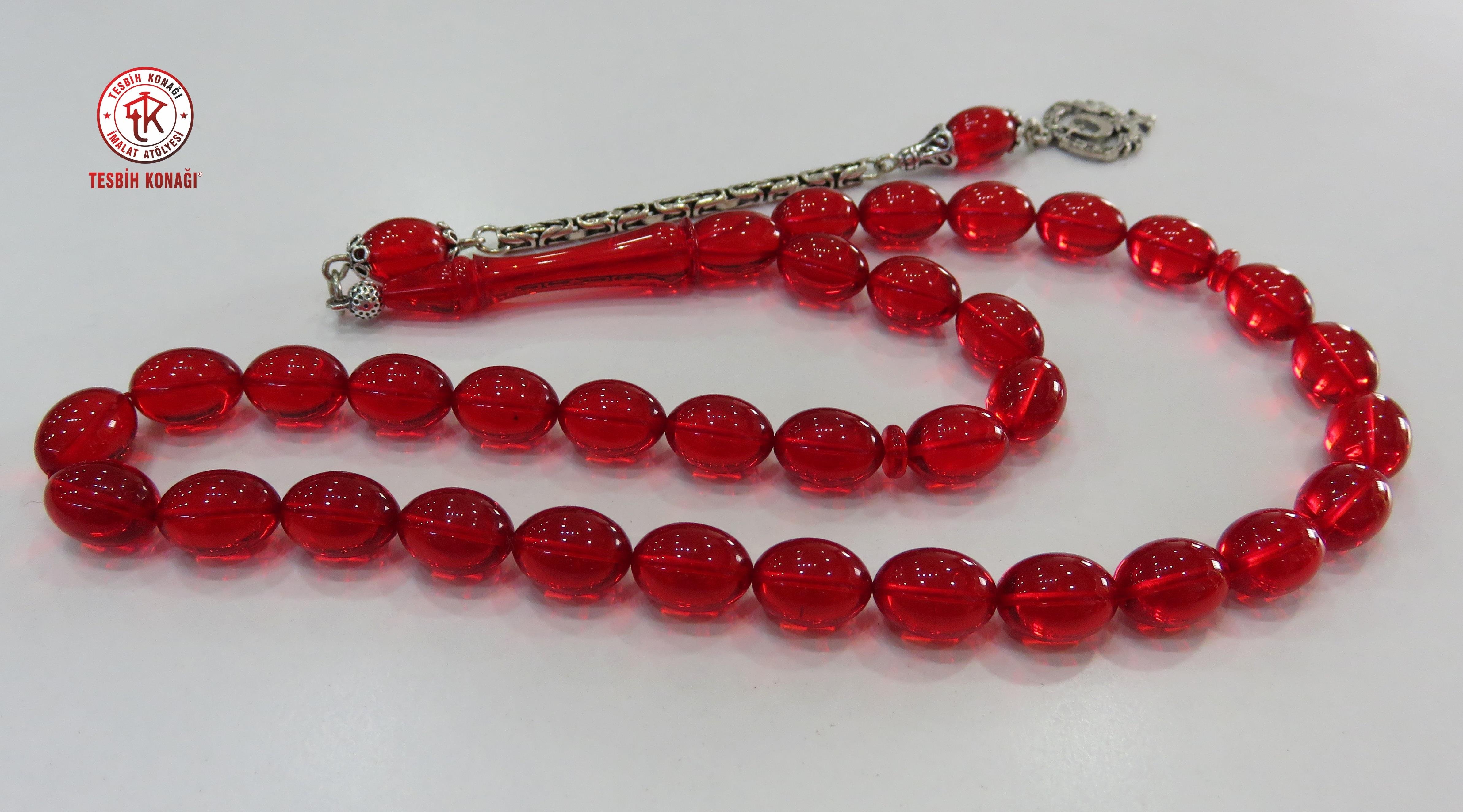 Ateş Kehribar Tesbih