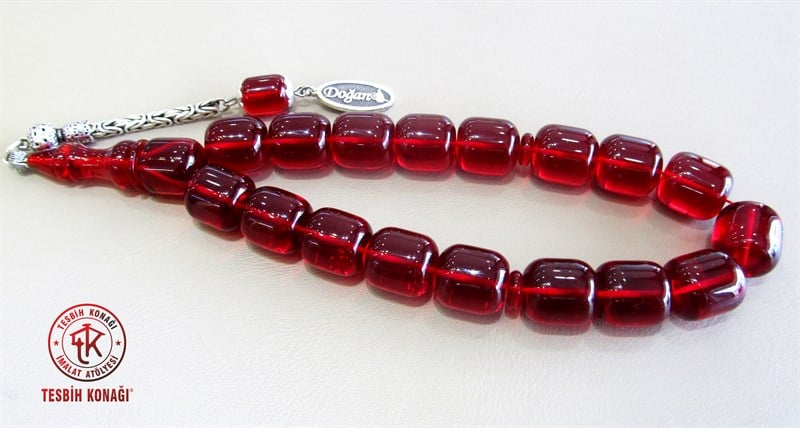 Ateş Kehribar Tesbih