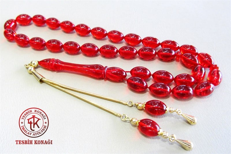 Ateş Kehribar Tesbih