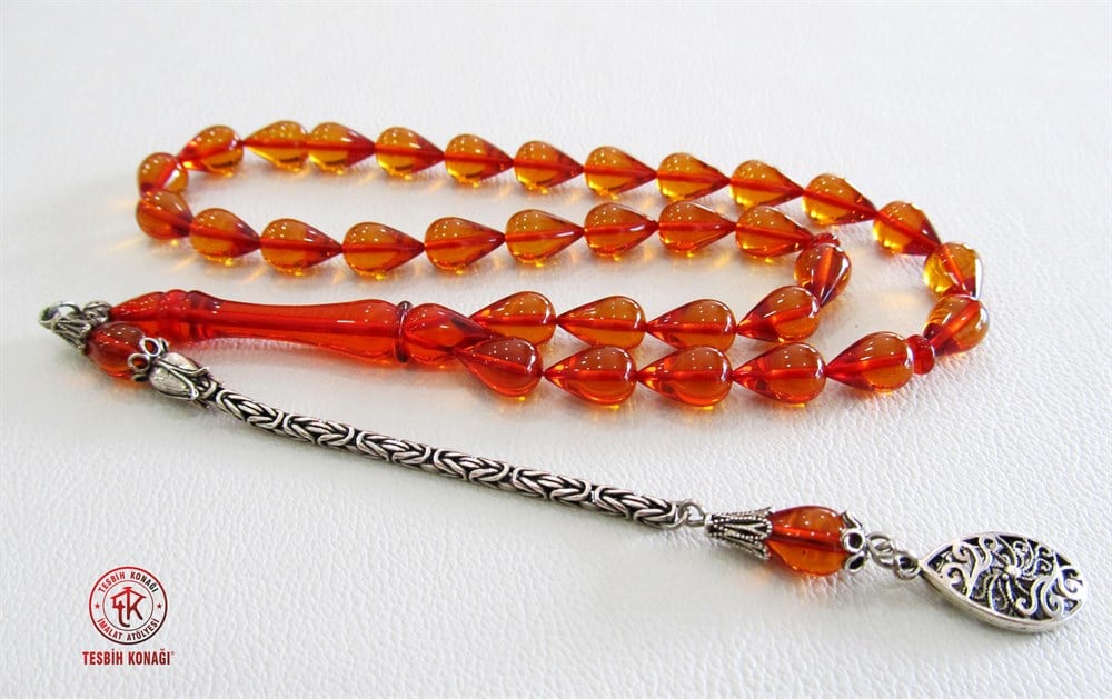 Ateş Kehribar Tesbih