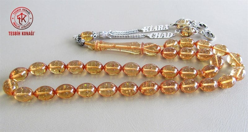 Ateş Kehribar Tesbih