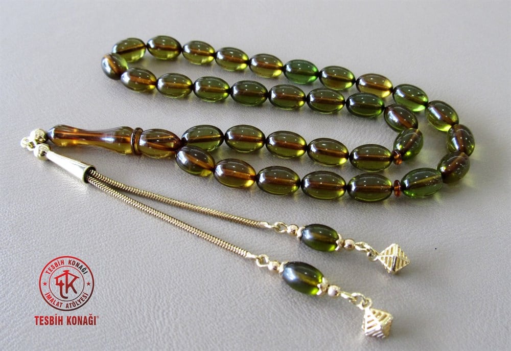 Ateş Kehribar Tesbih