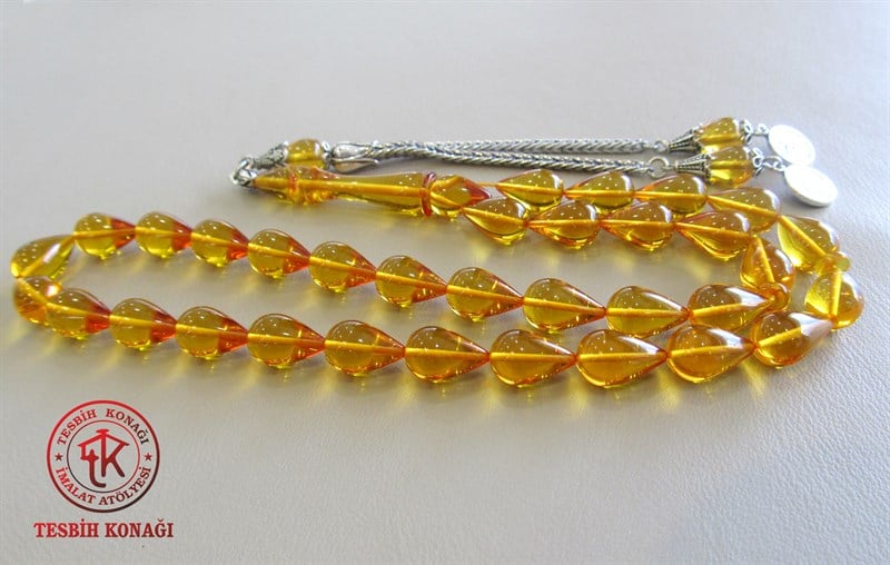 Ateş Kehribar Tesbih