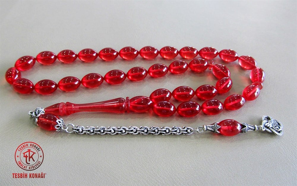 Ateş Kehribar Tesbih