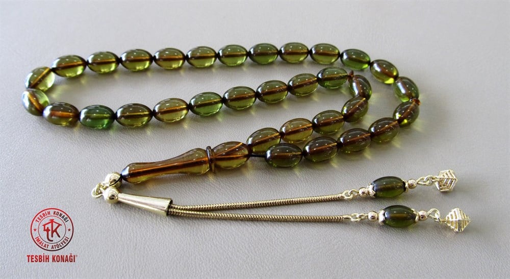 Ateş Kehribar Tesbih