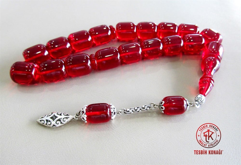 Ateş Kehribar Tesbih