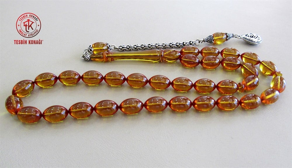 Ateş Kehribar Tesbih