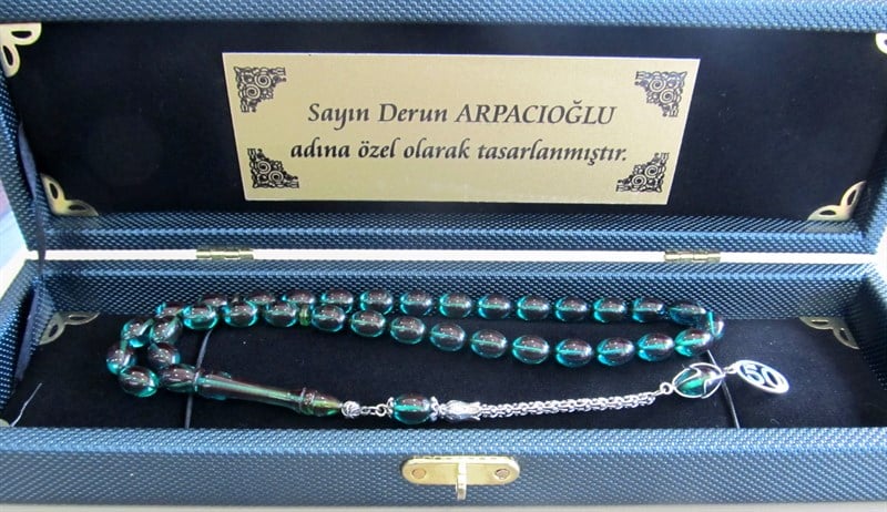 Ateş Kehribar Tesbih