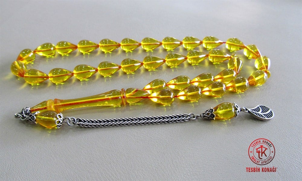 Ateş Kehribar Tesbih