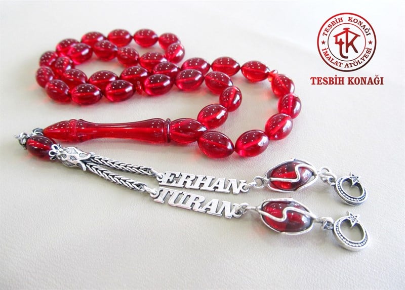 Ateş Kehribar Tesbih