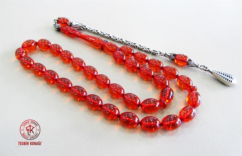 Ateş Kehribar Tesbih