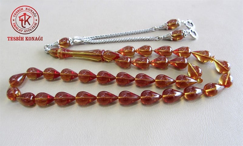 Ateş Kehribar Tesbih